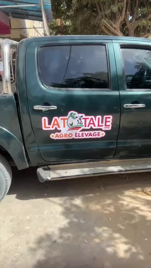 Marquage publicitaire sur véhicule