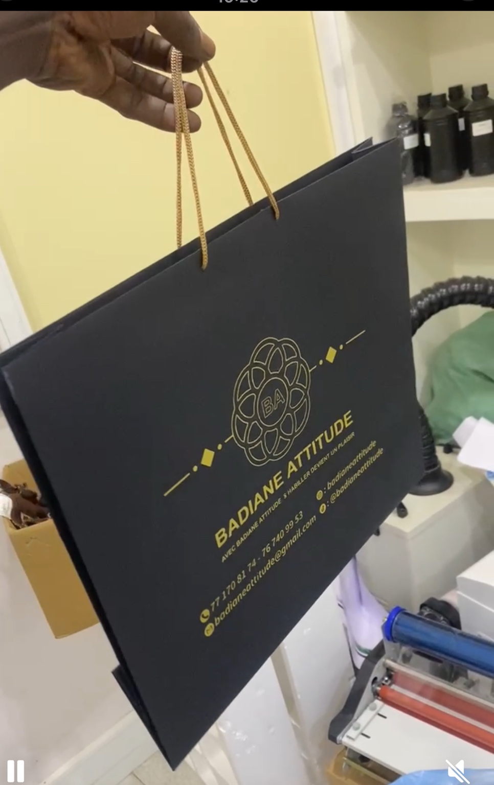 Sac premium personnalisé